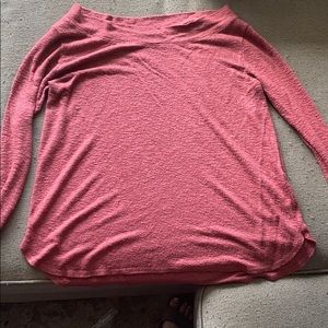 Over the shoulder sweater